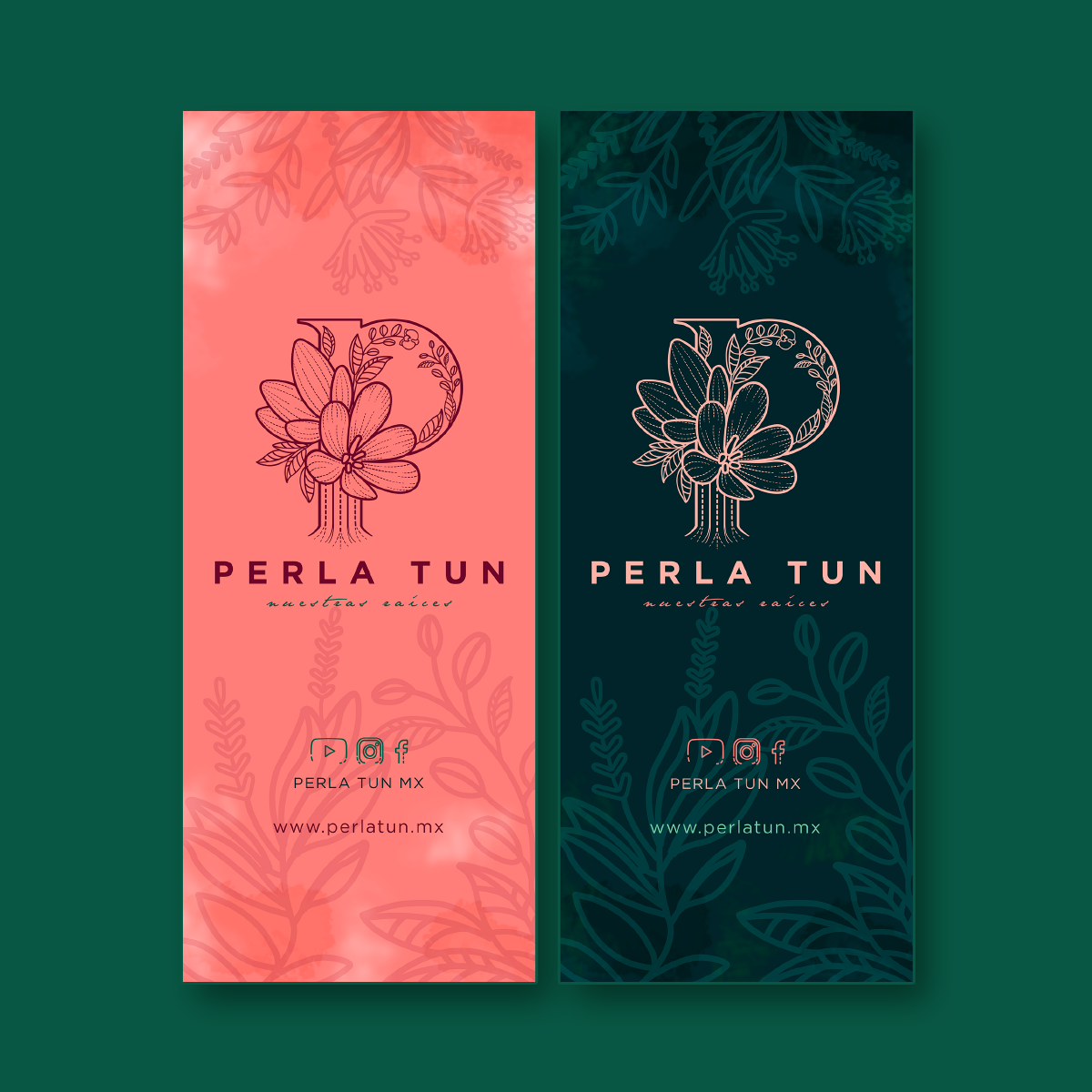 banner roll-up marca perla tun